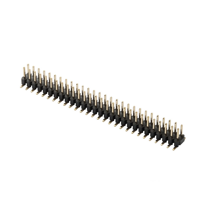 1.27 Series  1.27mm,0.4SQ,PIN header,H=1.27,Dual ROW,Straigh